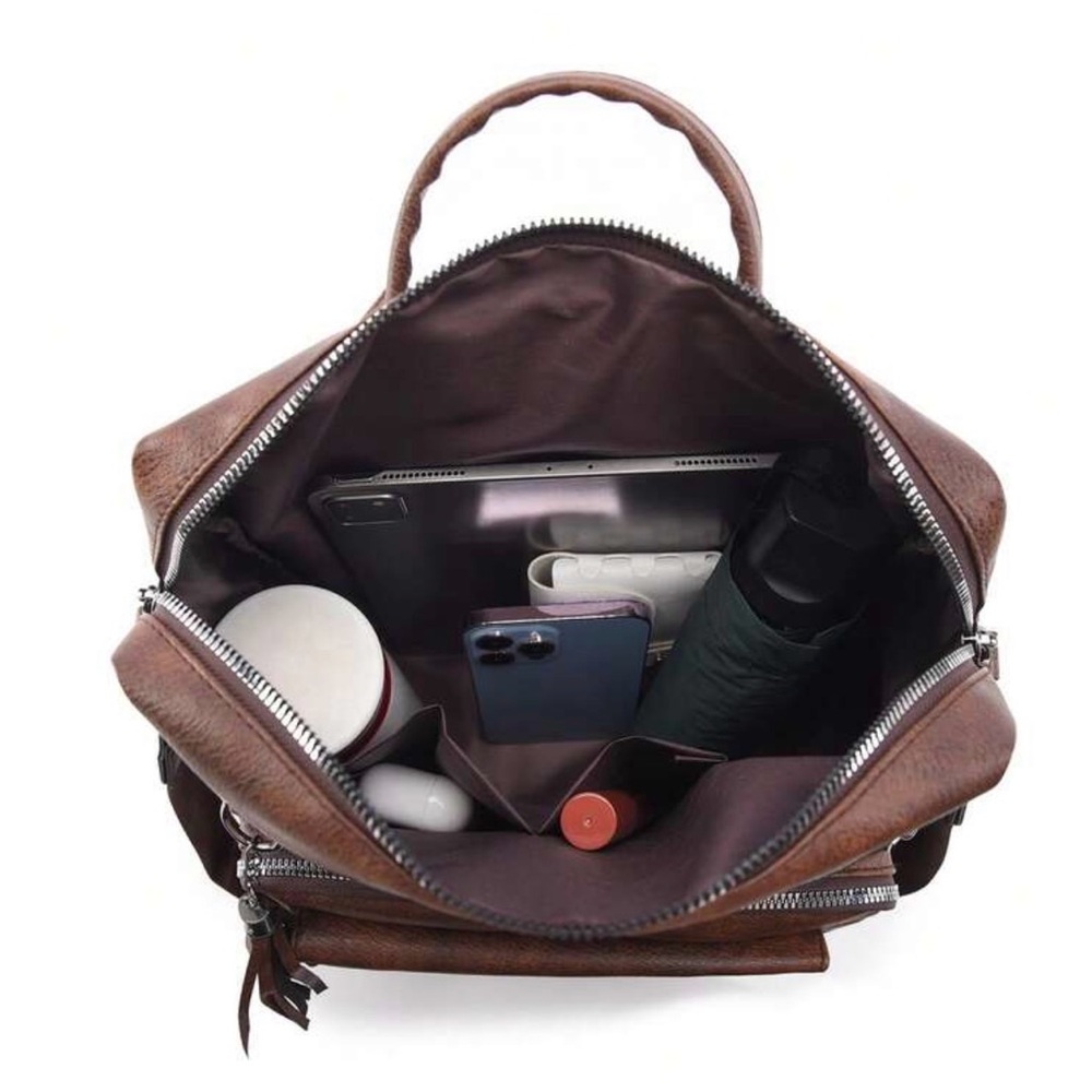 Brown Backpack - Picture 6 of 8